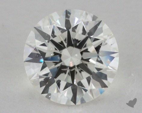 3.07 Carat I-SI2 Excellent Cut Round Diamond 