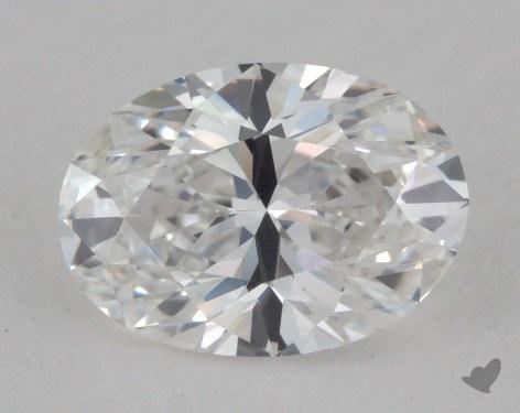 0.92 Carat D-VVS2 Oval Cut Diamond 