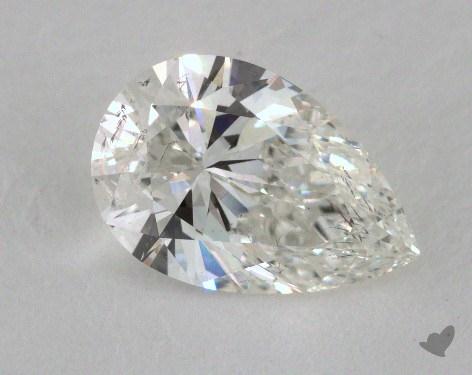 1.01 Carat H-SI2 Pear Cut Diamond 