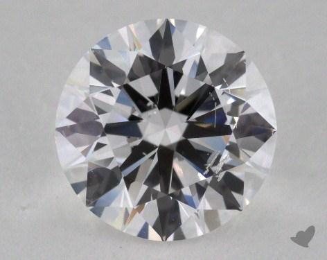 1.77 Carat D-SI2 Excellent Cut Round Diamond 