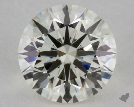1.34 Carat K-VVS1 Excellent Cut Round Diamond 