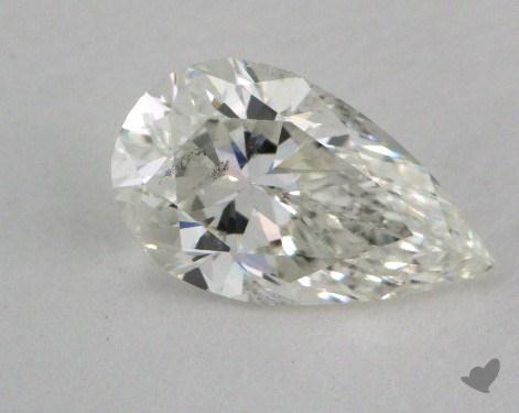 0.85 Carat I-SI2 Pear Cut Diamond 