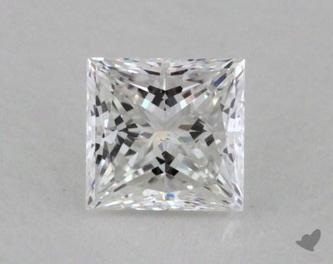 0.50 Carat E-VS2 Princess Cut Diamond 