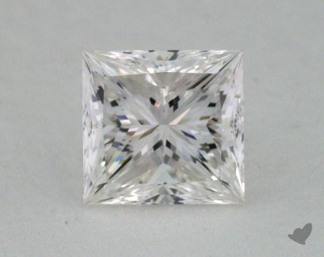 1.00 Carat G-VS2 Princess Cut Diamond 