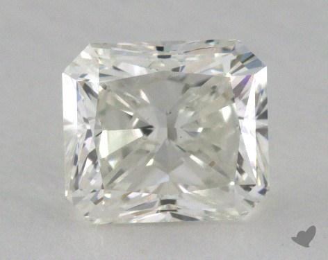 0.67 Carat fancy light green Radiant Cut Diamond 