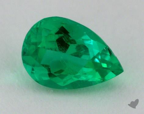<b>1.22</b> carat Pear Natural Emerald
