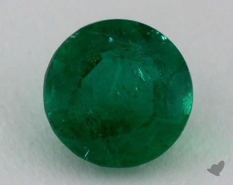 <b>1.30</b> carat Round Natural Emerald