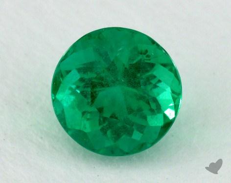 <b>1.54</b> carat Round Natural Emerald
