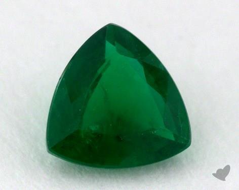<b>0.85</b> carat Trillion Natural Emerald