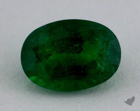 <b>1.10</b> carat Oval Natural Emerald