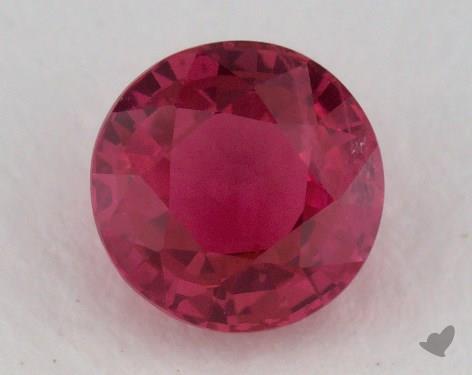 <b>1.14</b> carat Round Natural Ruby