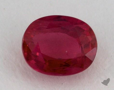 <b>1.08</b> carat Oval Natural Ruby
