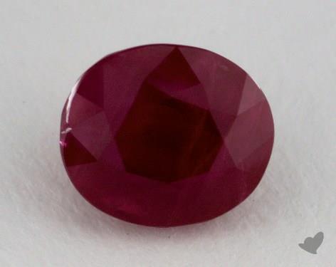 <b>3.06</b> carat Cushion Natural Ruby