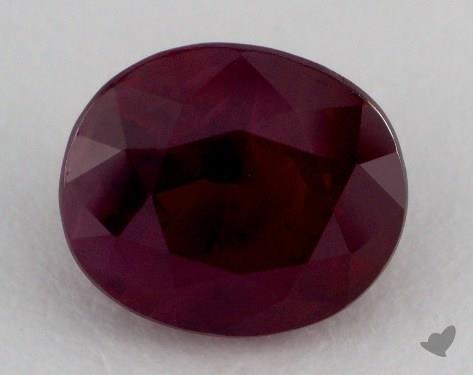 <b>3.18</b> carat Oval Natural Ruby
