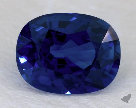 <b>2.00</b> carat Cushion Natural Blue Sapphire