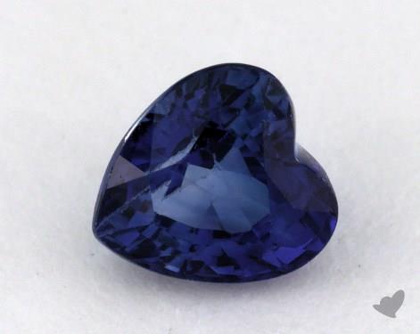 <b>0.89</b> carat Heart Natural Blue Sapphire