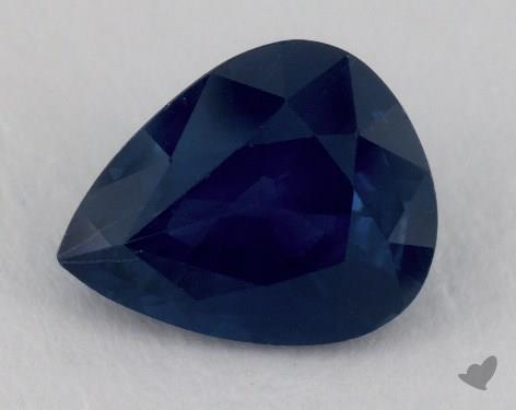 <b>2.67</b> carat Pear Natural Blue Sapphire