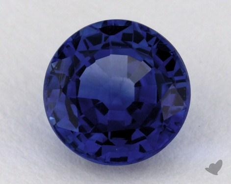 <b>1.30</b> carat Round Natural Blue Sapphire