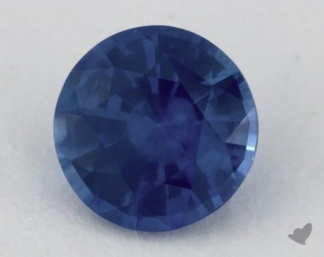 <b>1.67</b> carat Round Natural Blue Sapphire