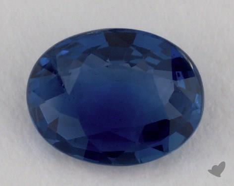 <b>0.98</b> carat Oval Natural Blue Sapphire