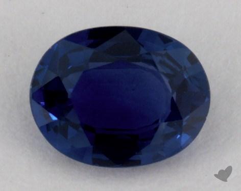 <b>1.01</b> carat Oval Natural Blue Sapphire