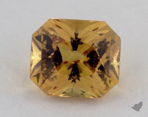 <b>3.33</b> carat Radiant Natural Yellow Sapphire