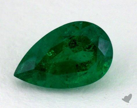 <b>1.52</b> carat Pear Natural Emerald