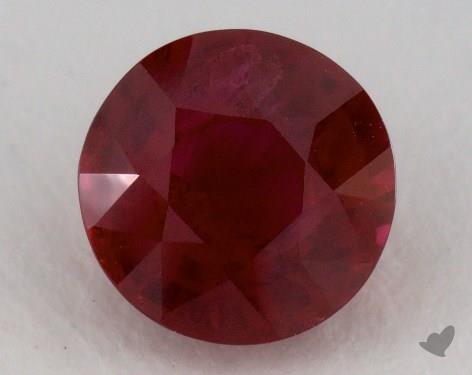 <b>1.60</b> carat Round Natural Ruby