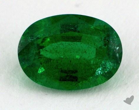 <b>1.22</b> carat Oval Natural Emerald