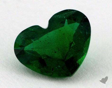 <b>2.10</b> carat Heart Natural Emerald