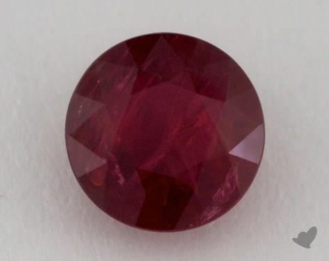 <b>2.45</b> carat Round Natural Ruby