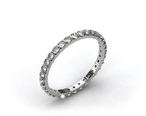 Ladies 0.50ctw* Bar Set Diamond Eternity Ring