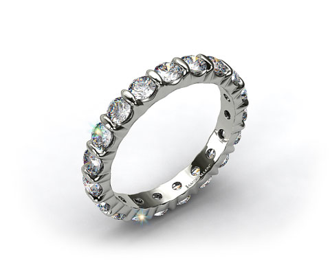 Ladies 2.00ctw* Bar Set Diamond Eternity Ring