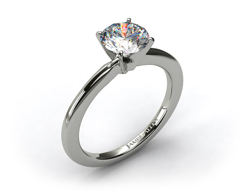 Platinum 1.5mm Comfort Fit Engagement Ring